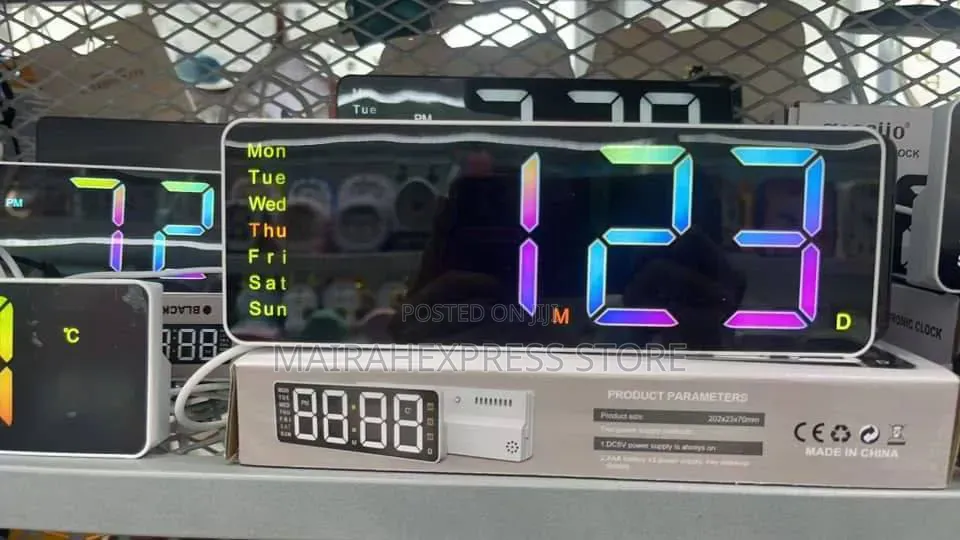Luminous Led Digital Alarm Clock.