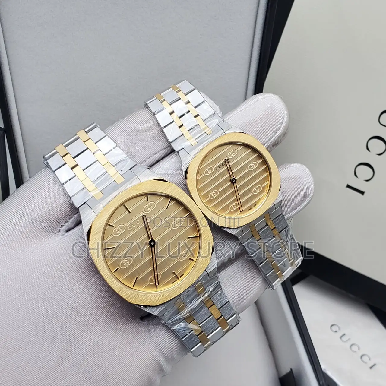Gucci Quality Luxury Men Automatic Engine Wristwatch