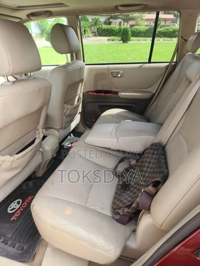 Toyota Highlander Limited V6 2007 Red