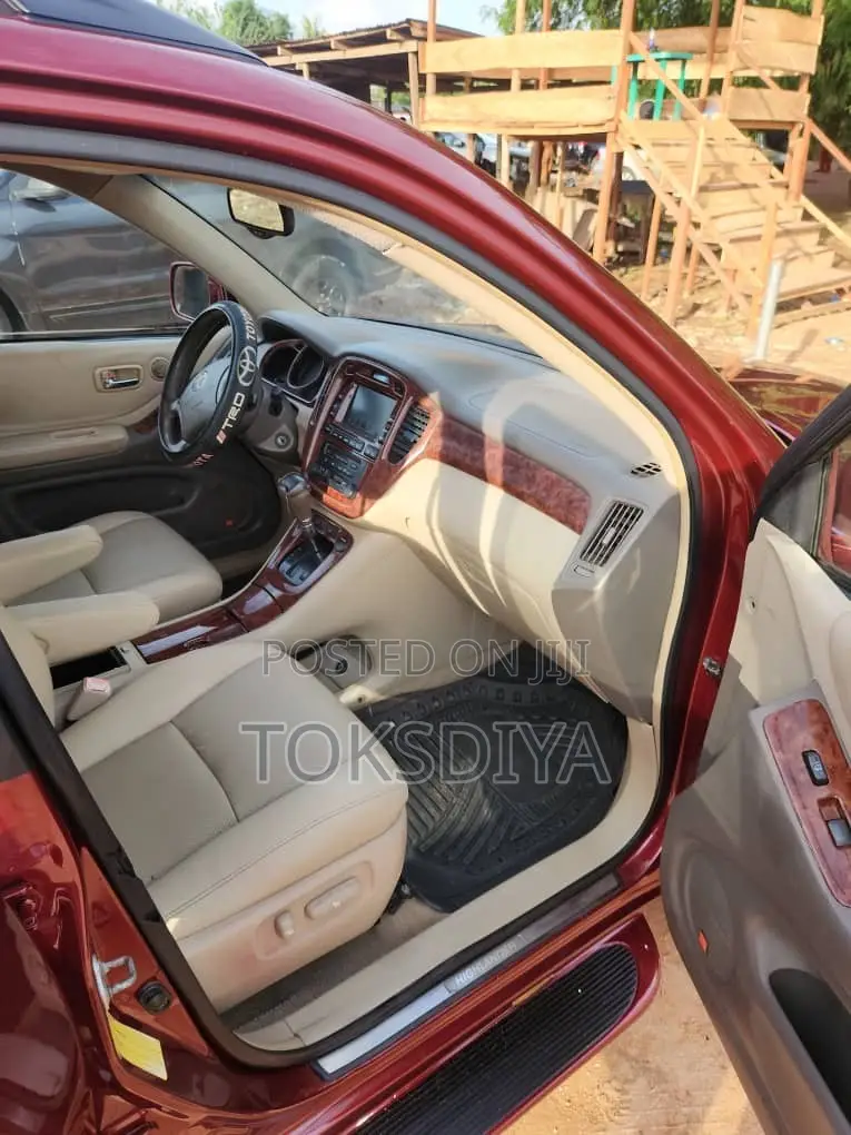 Toyota Highlander Limited V6 2007 Red