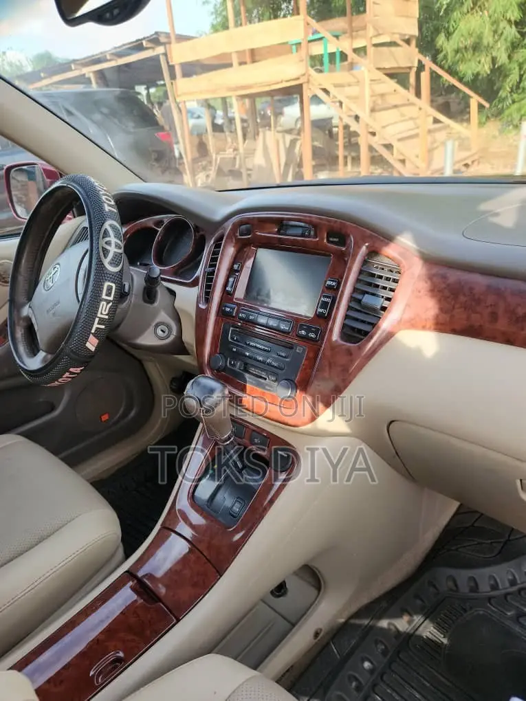 Toyota Highlander Limited V6 2007 Red
