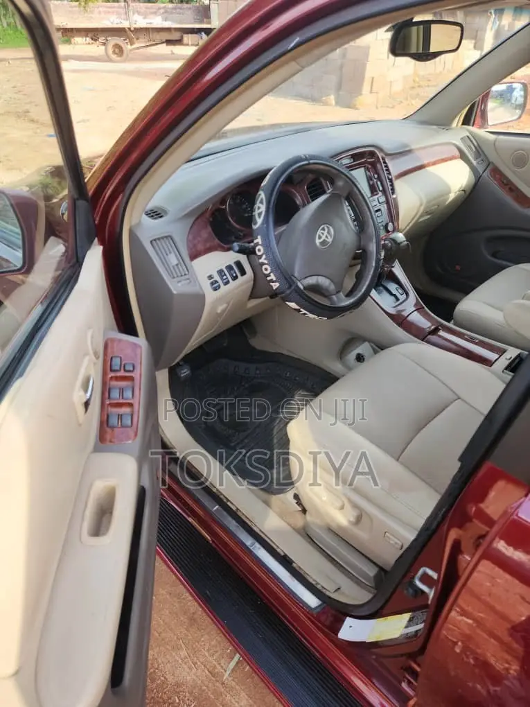 Toyota Highlander Limited V6 2007 Red