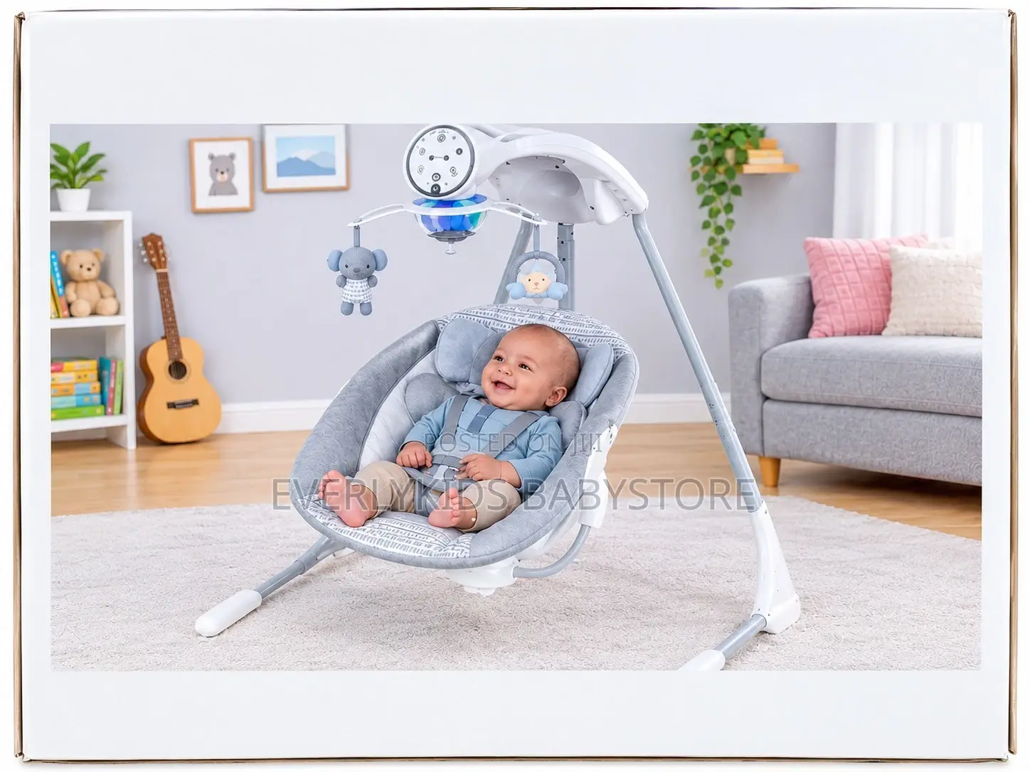 Ingenuity Automatic Electric Baby Swing,Rocker&Toys