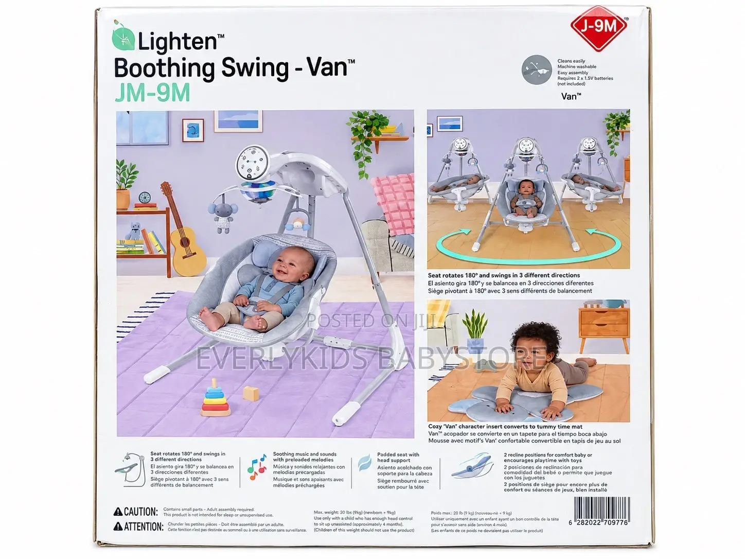 Ingenuity Automatic Electric Baby Swing,Rocker&Toys