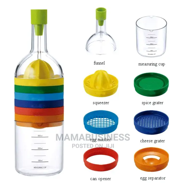 Bin 8 - 8 in 1 Kitchen Tools Bottle