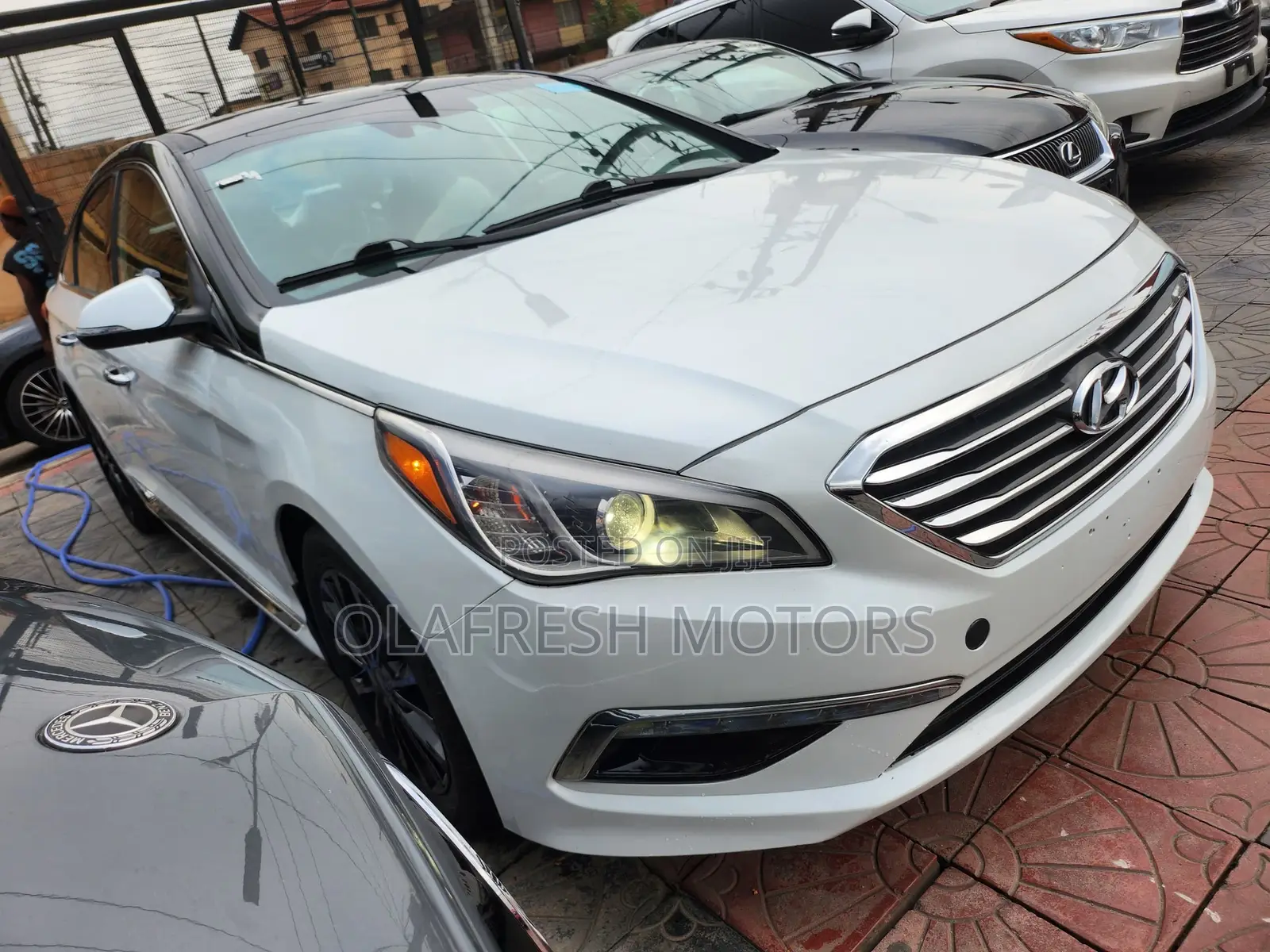 Hyundai Sonata 2015 White