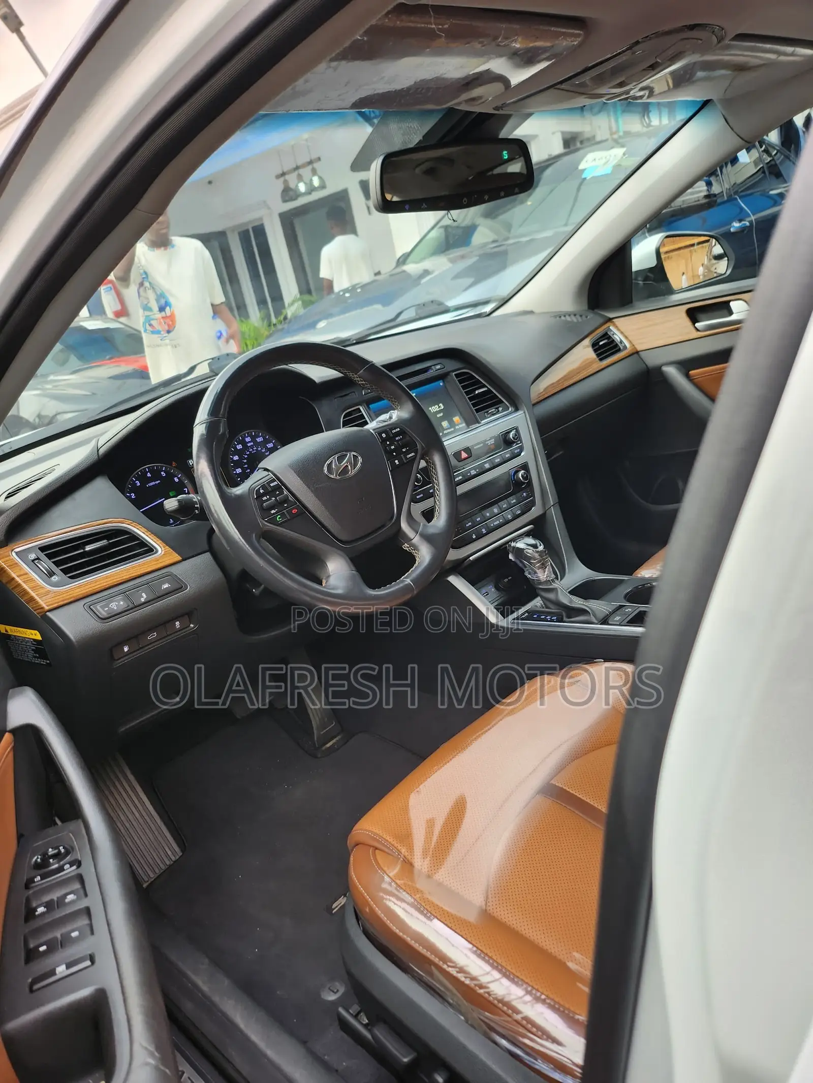 Hyundai Sonata 2015 White
