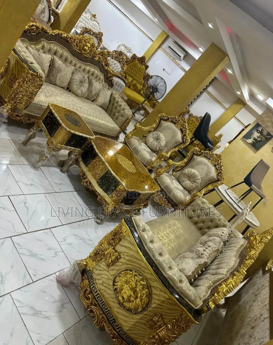Turkish Sofa Chairs by 7-8Seaters Full Set