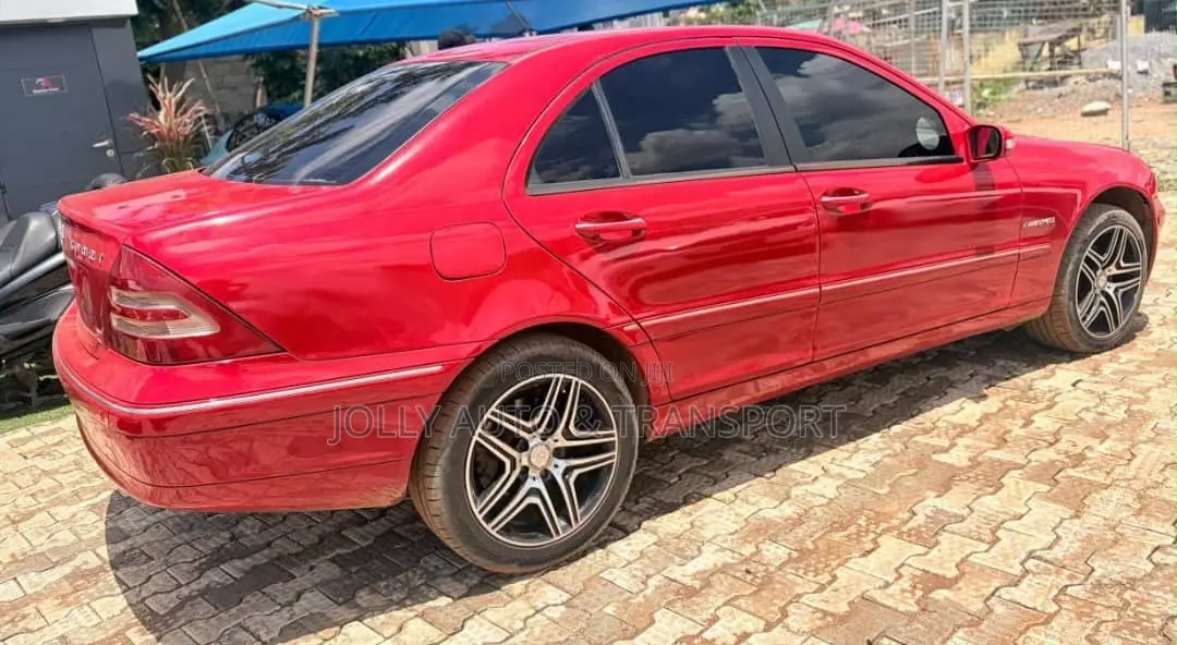 Mercedes-Benz C230 2007 Red