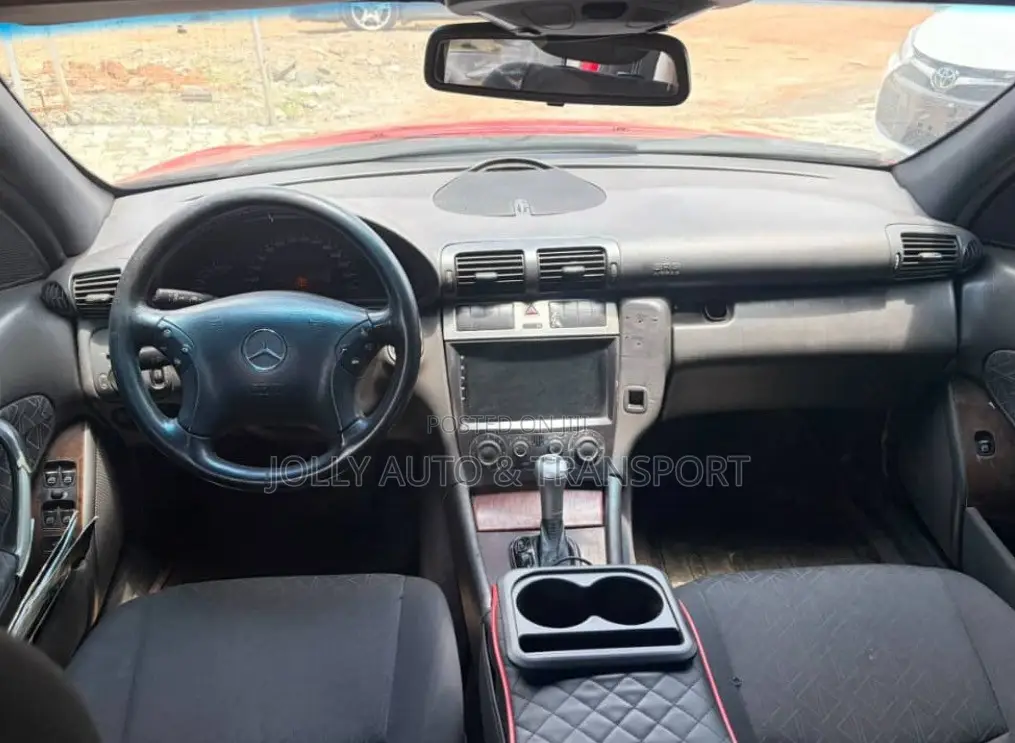 Mercedes-Benz C230 2007 Red