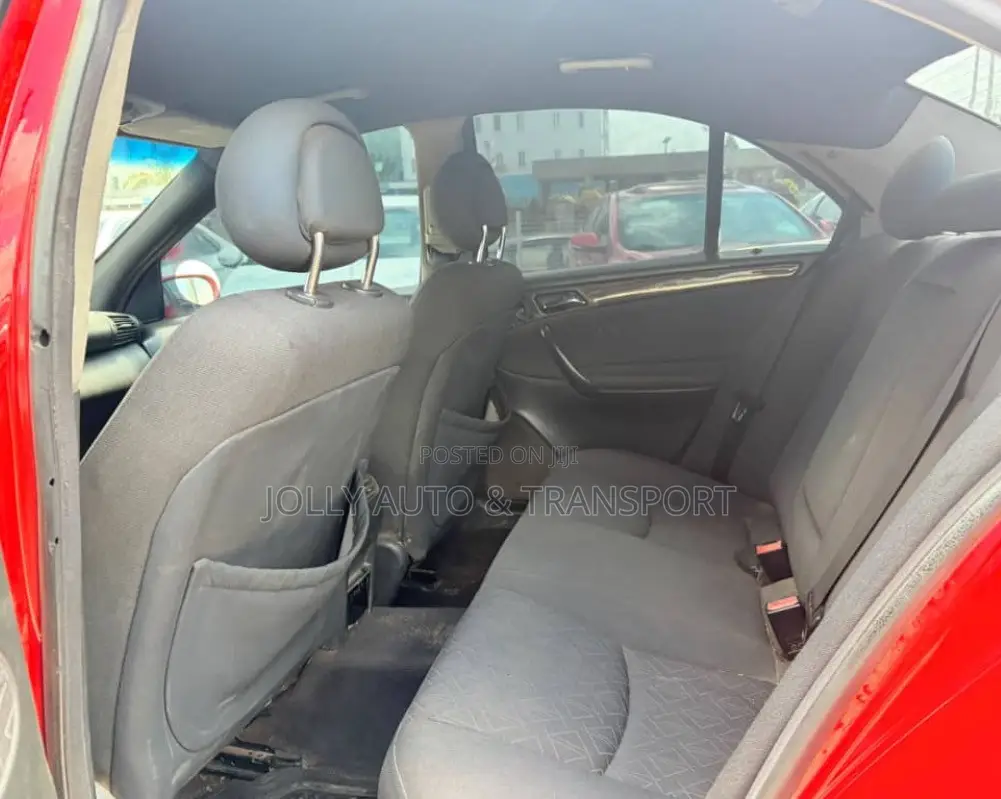 Mercedes-Benz C230 2007 Red