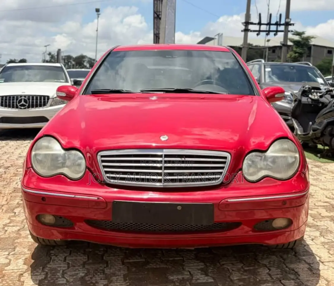 Mercedes-Benz C230 2007 Red