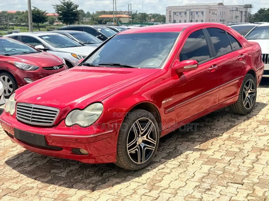 Mercedes-Benz C230 2007 Red