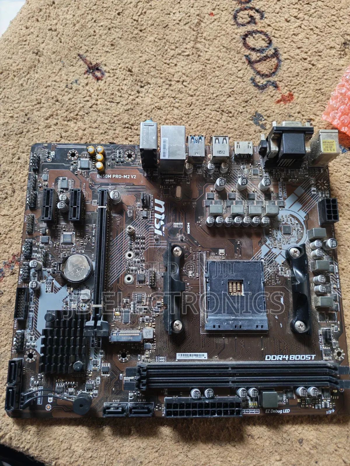 MSI B450m Pro-M2 V2 Micro-Atx Motherboard.