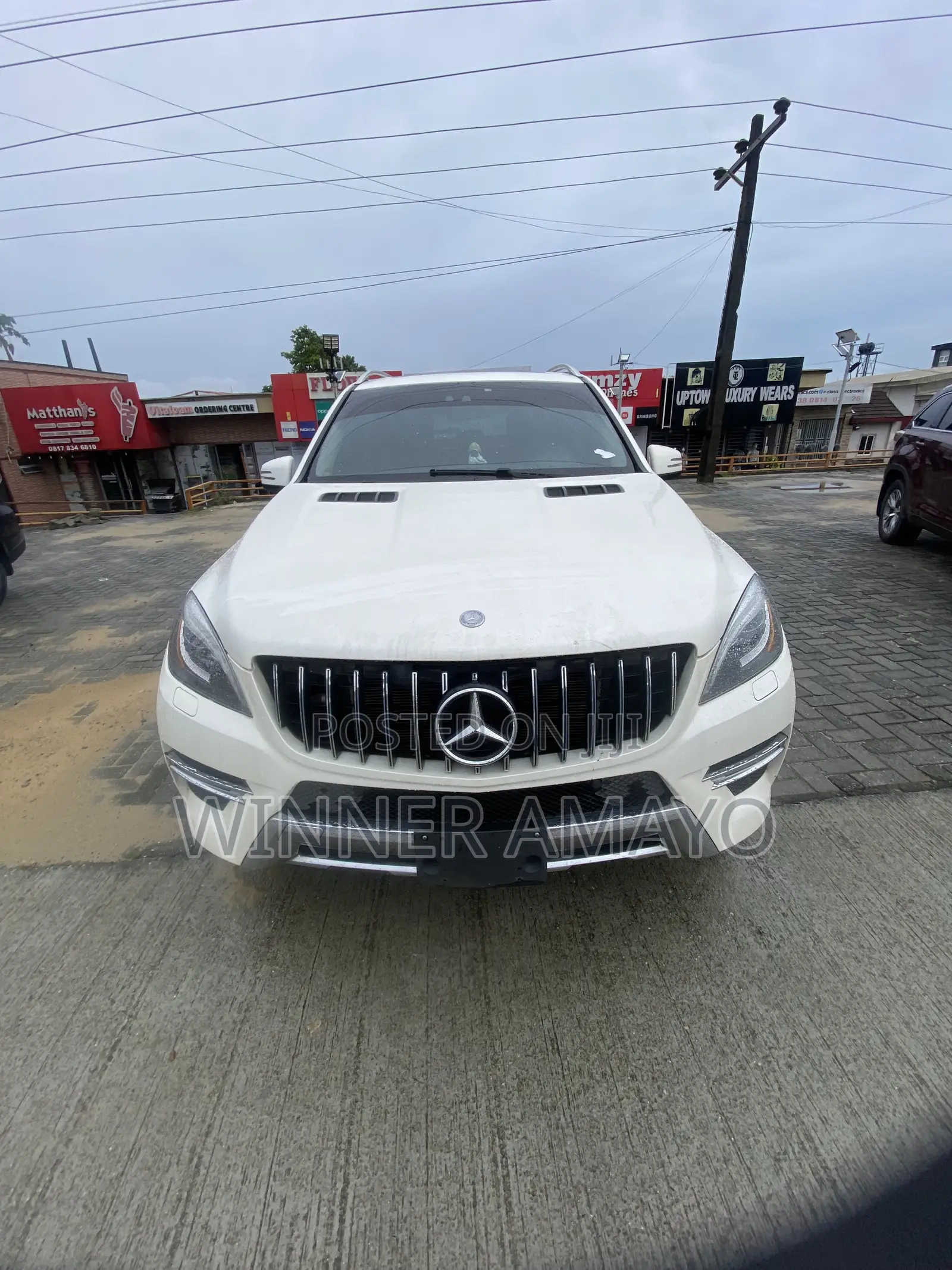 Mercedes-Benz M Class ML 350 4Matic 2013 White