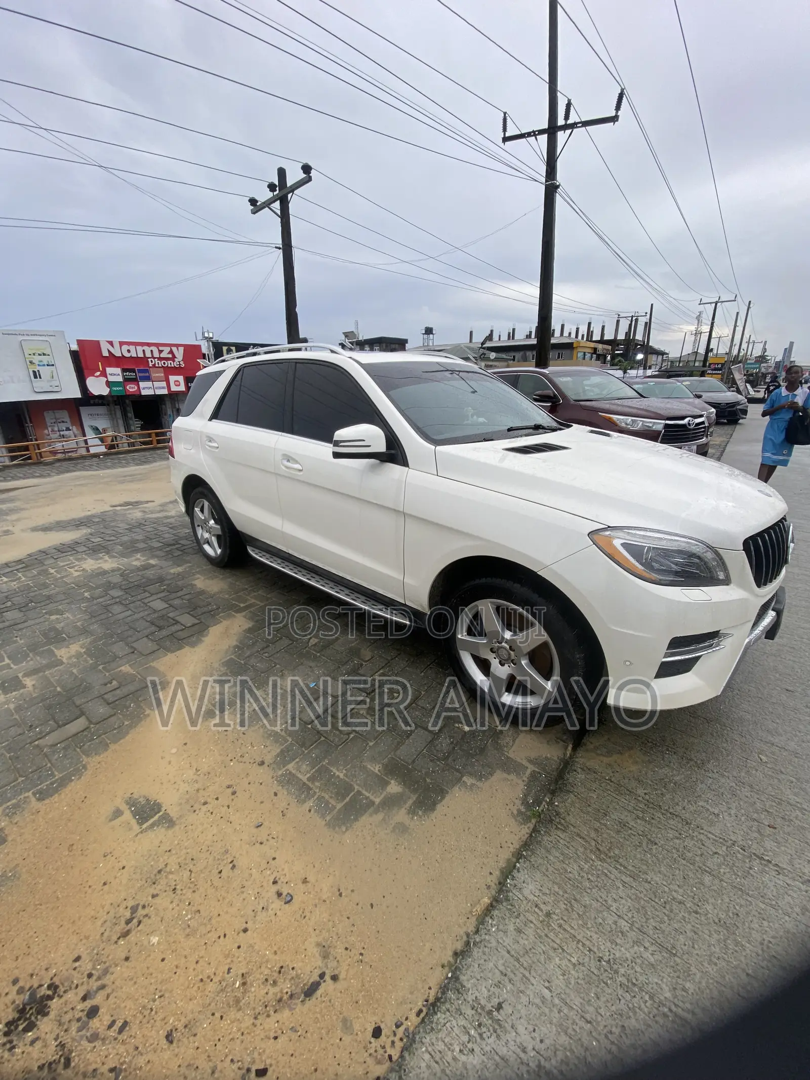 Mercedes-Benz M Class ML 350 4Matic 2013 White