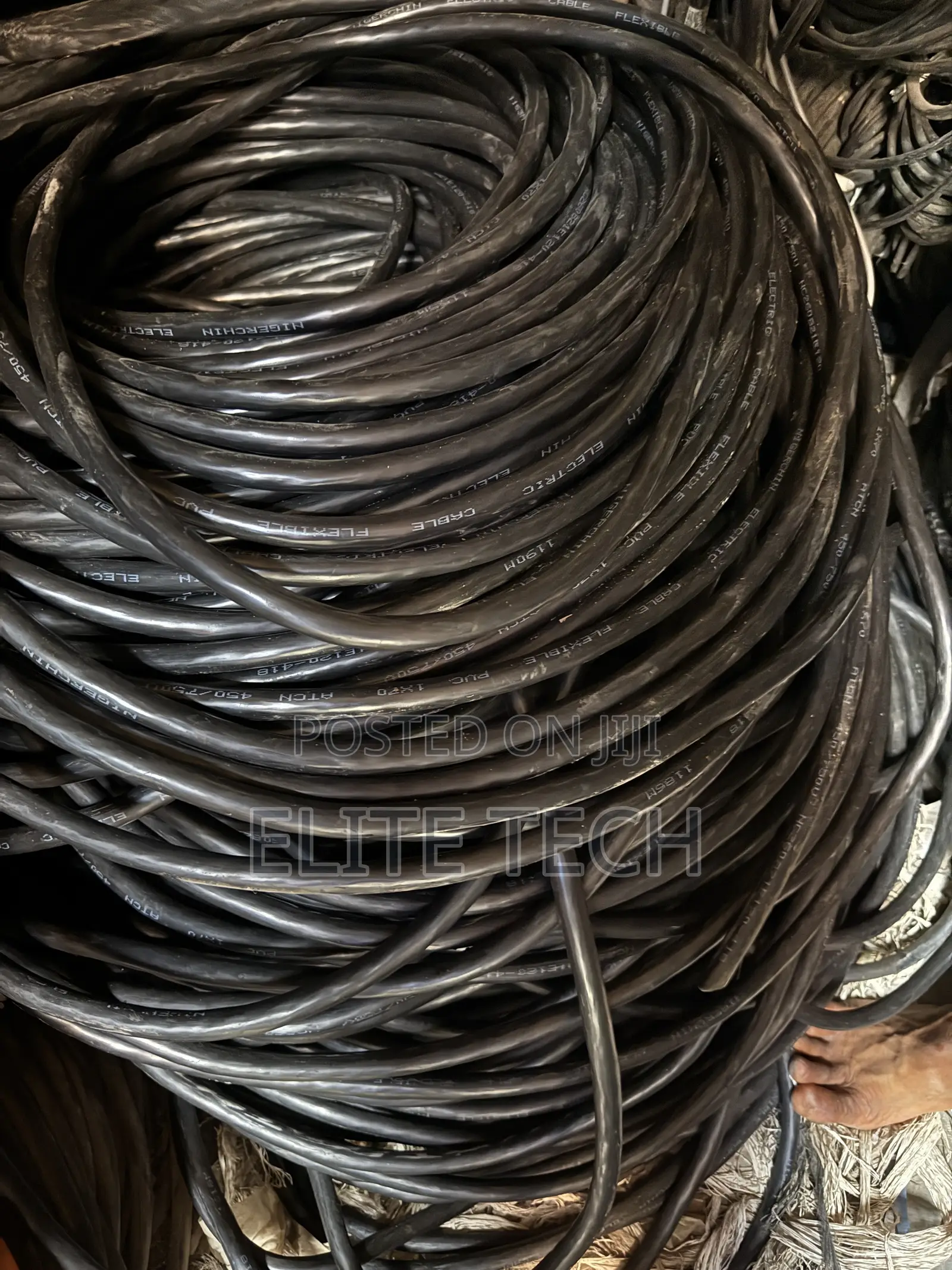 70mm Single Core Flexible Copper Cable (Per Metre) – Heavy Duty