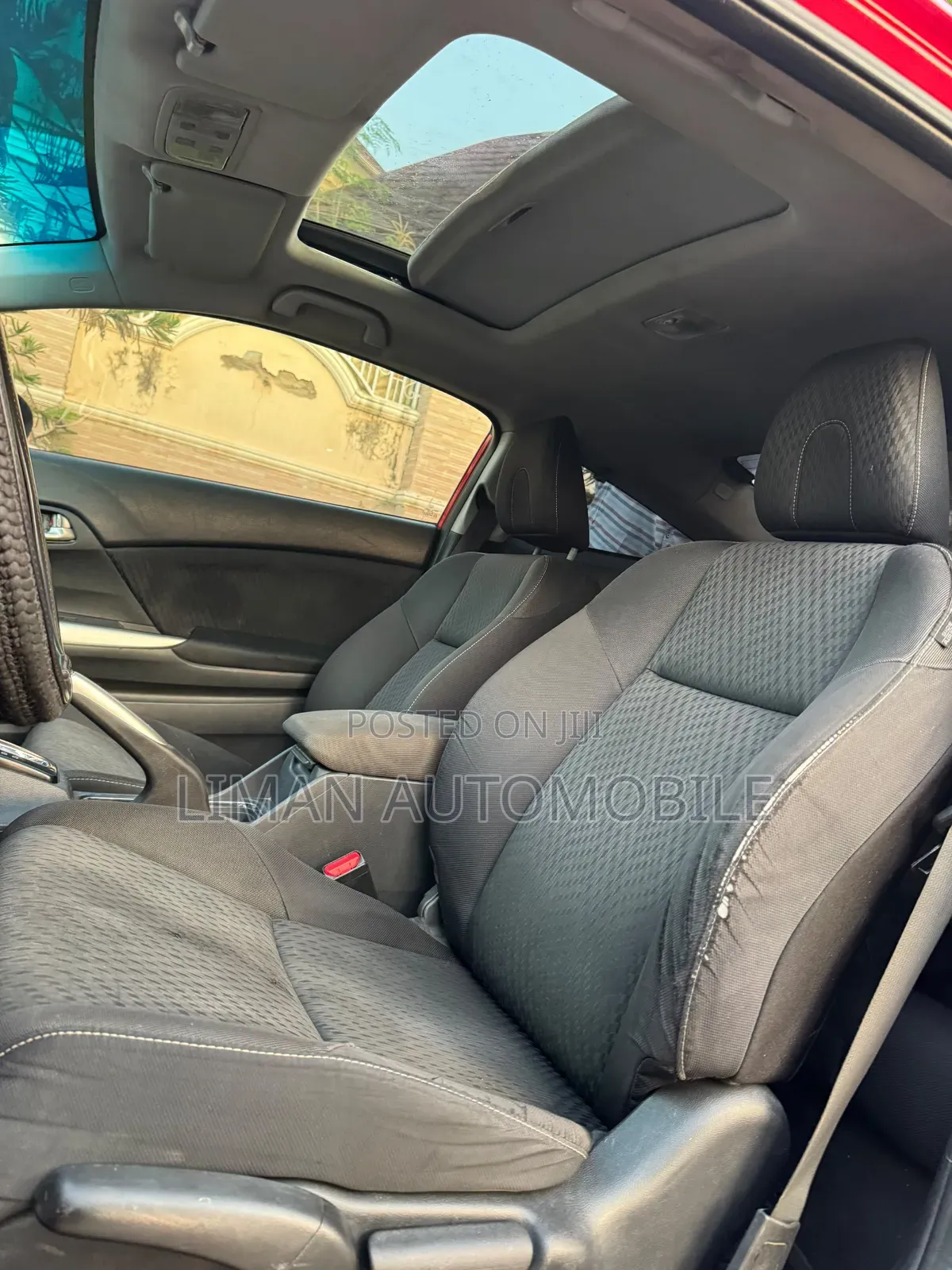 Honda Civic EX-L 2dr Coupe (1.8L 4cyl CVT) 2014 Red