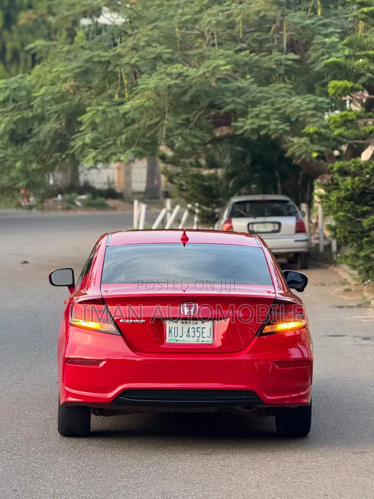 Honda Civic EX-L 2dr Coupe (1.8L 4cyl CVT) 2014 Red