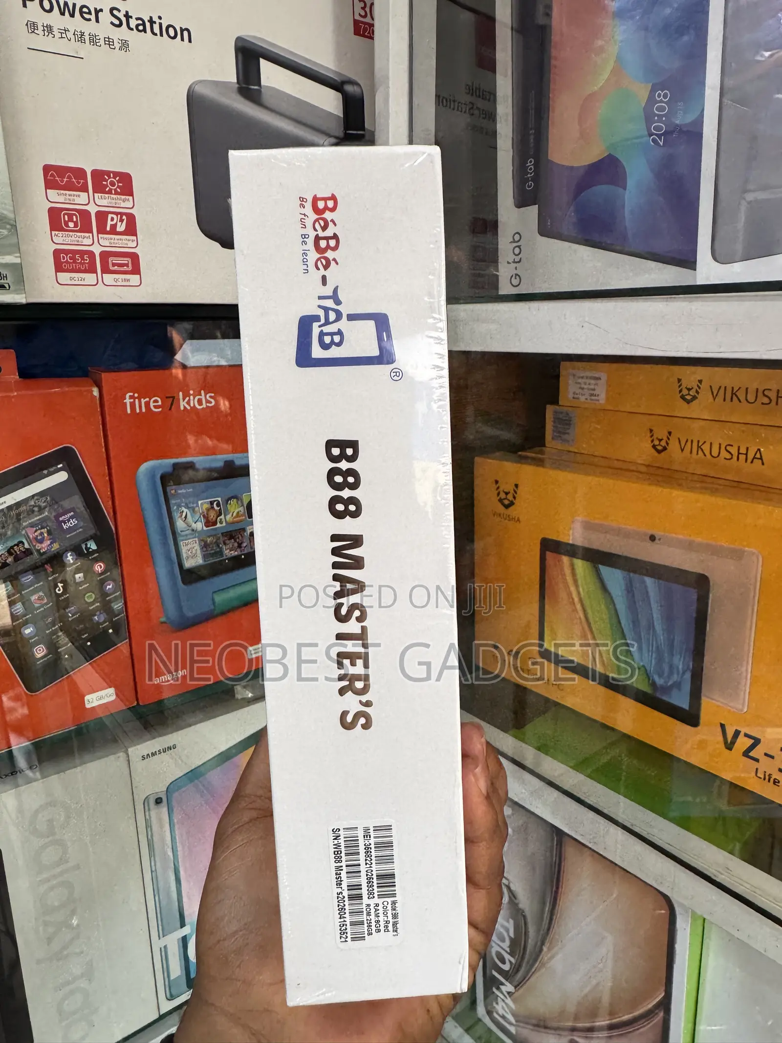 New Bebe B88 256 GB Red