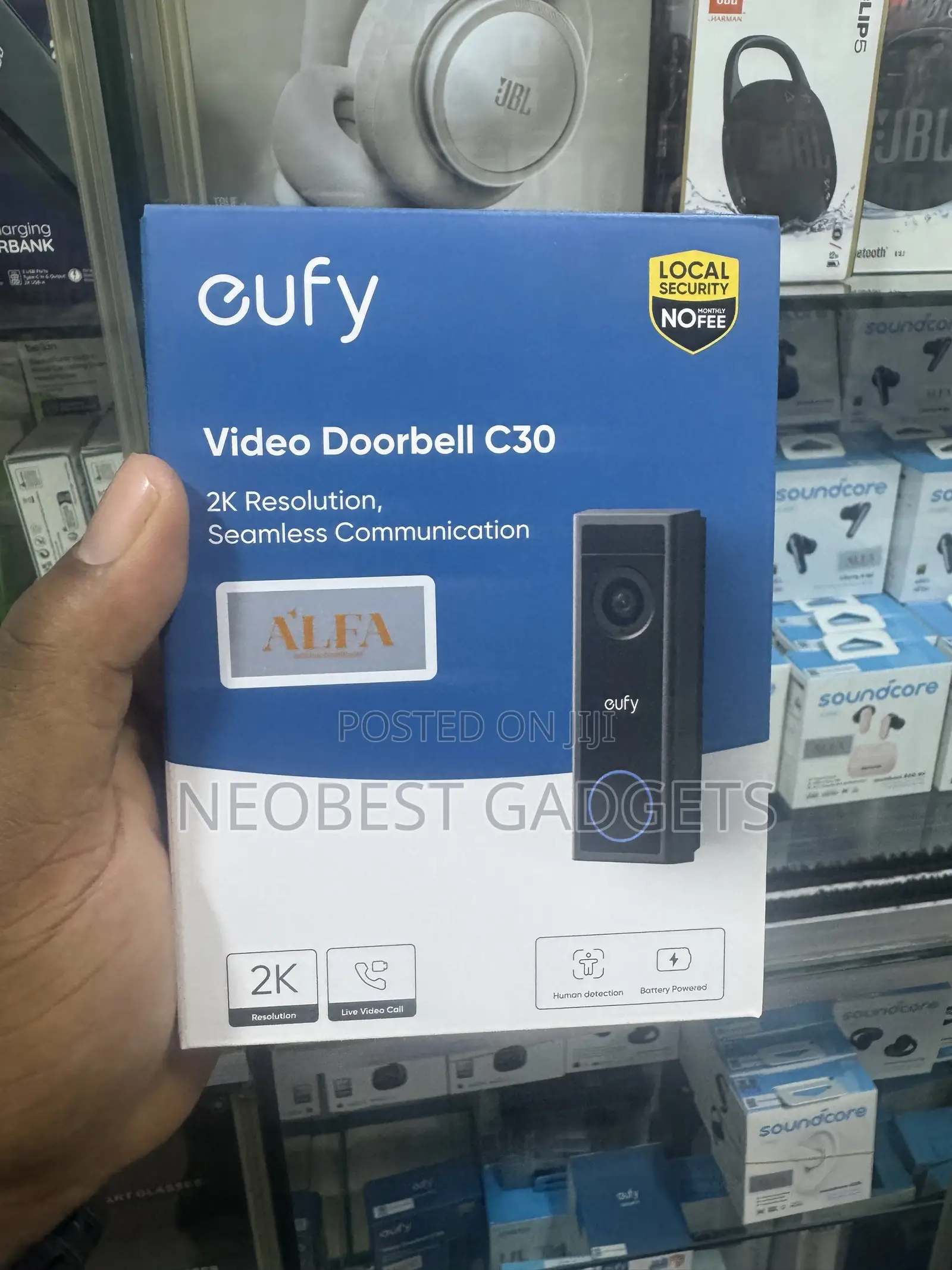 EUFY Video Doorbell C30