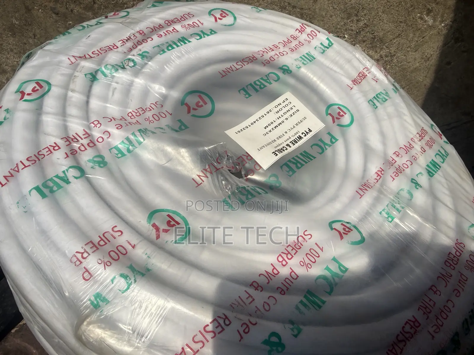 6mm X 3 Core Flexible Cable ( Roll) – 100% Pure Copper Heavy Duty