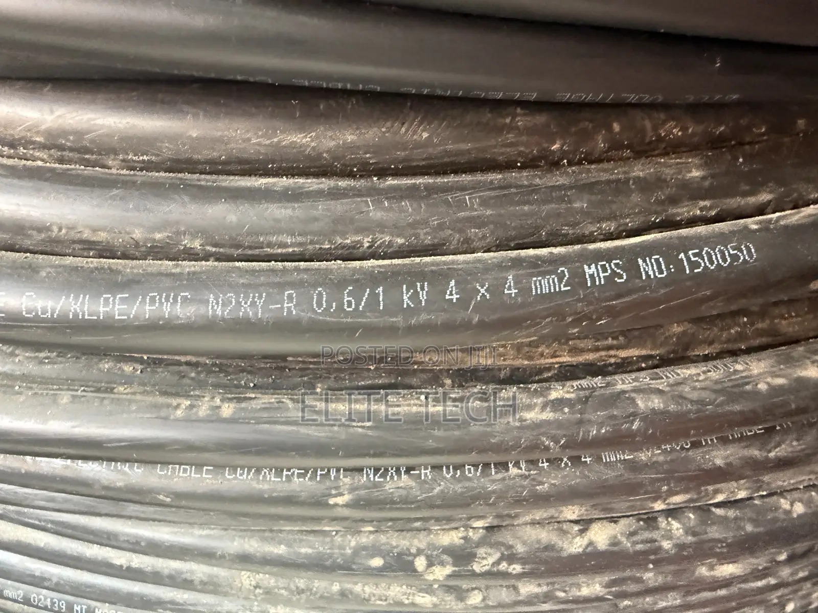 Original 4mm X 4 Core PVC/PVC Unarmoured Copper Cable (Per Meter)
