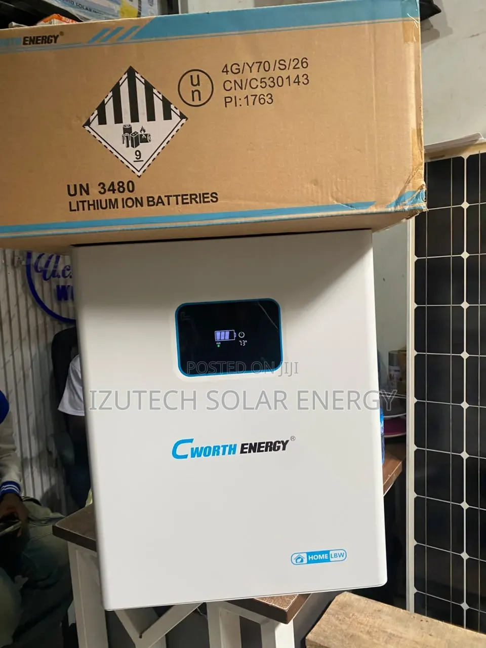 10kwh Cworth Energy Lithium Ion Battery 51.2v Not Ur Regular