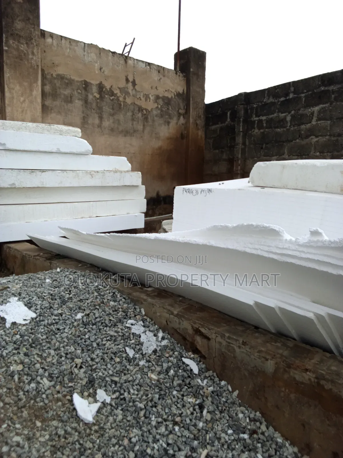 Polystyrene Board Parapet and Slab