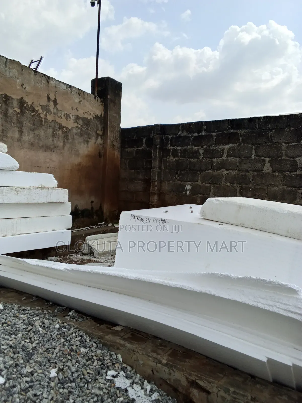 Polystyrene Board Parapet and Slab