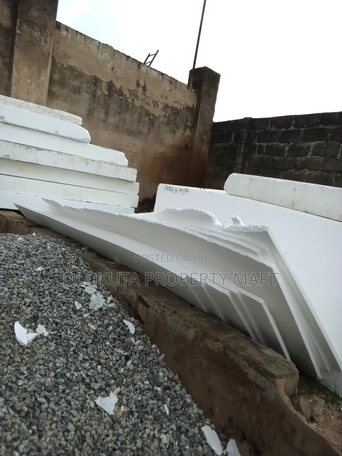 Polystyrene Board Parapet and Slab