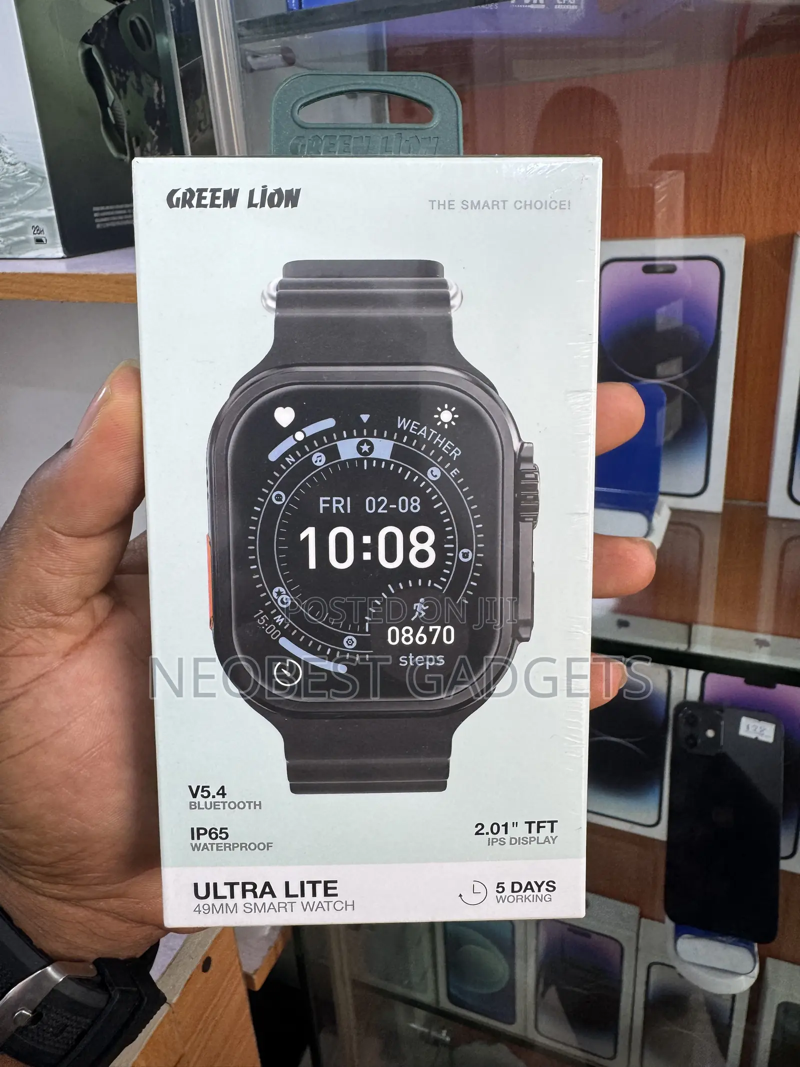 Greenlion Ultra Lite Smart Watch