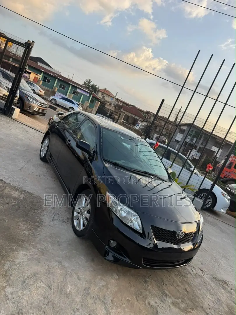 Toyota Corolla S 4dr Sedan (1.8L 4cyl 4A) 2010 Black