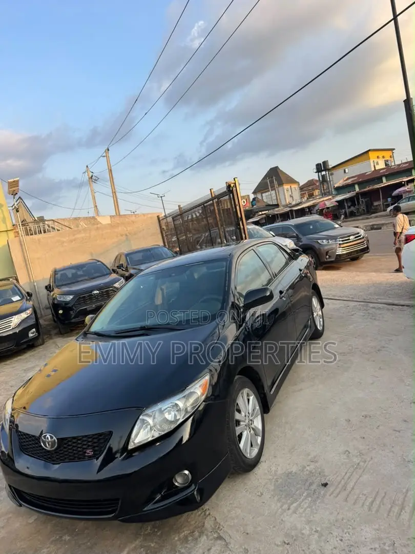 Toyota Corolla S 4dr Sedan (1.8L 4cyl 4A) 2010 Black