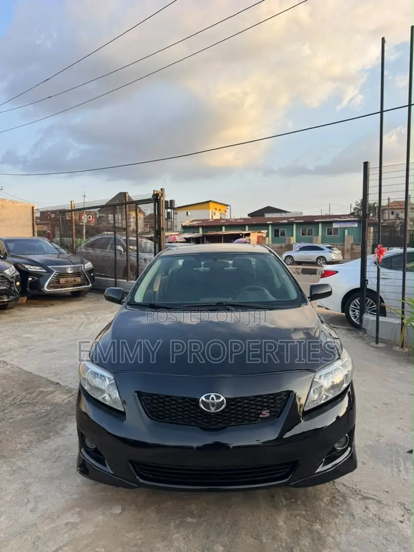 Toyota Corolla S 4dr Sedan (1.8L 4cyl 4A) 2010 Black
