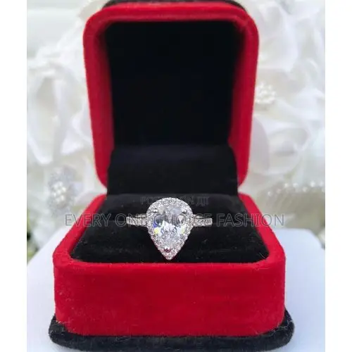 Original Non Tarnish Silver Engagement Ring