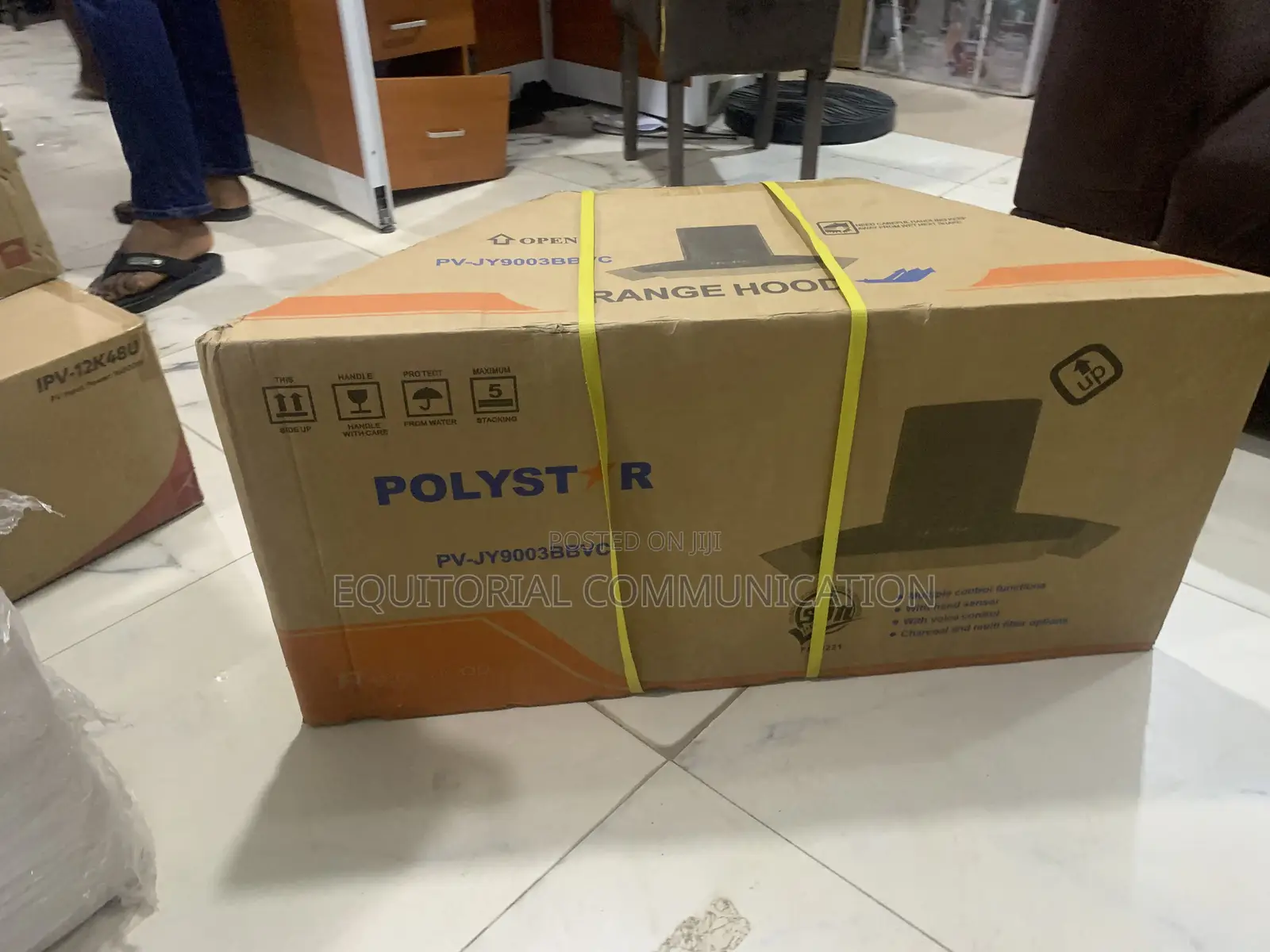 Polystar PV-JY9003BBVC Cooker Vent Hood With Voice Operation