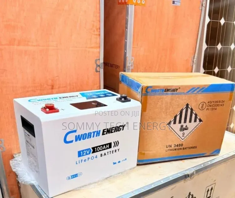 100ah Cworth Luthiun Ion Battery