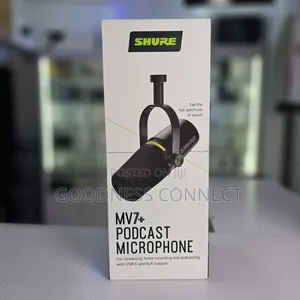 Shure MV7+ Podcast Microphone