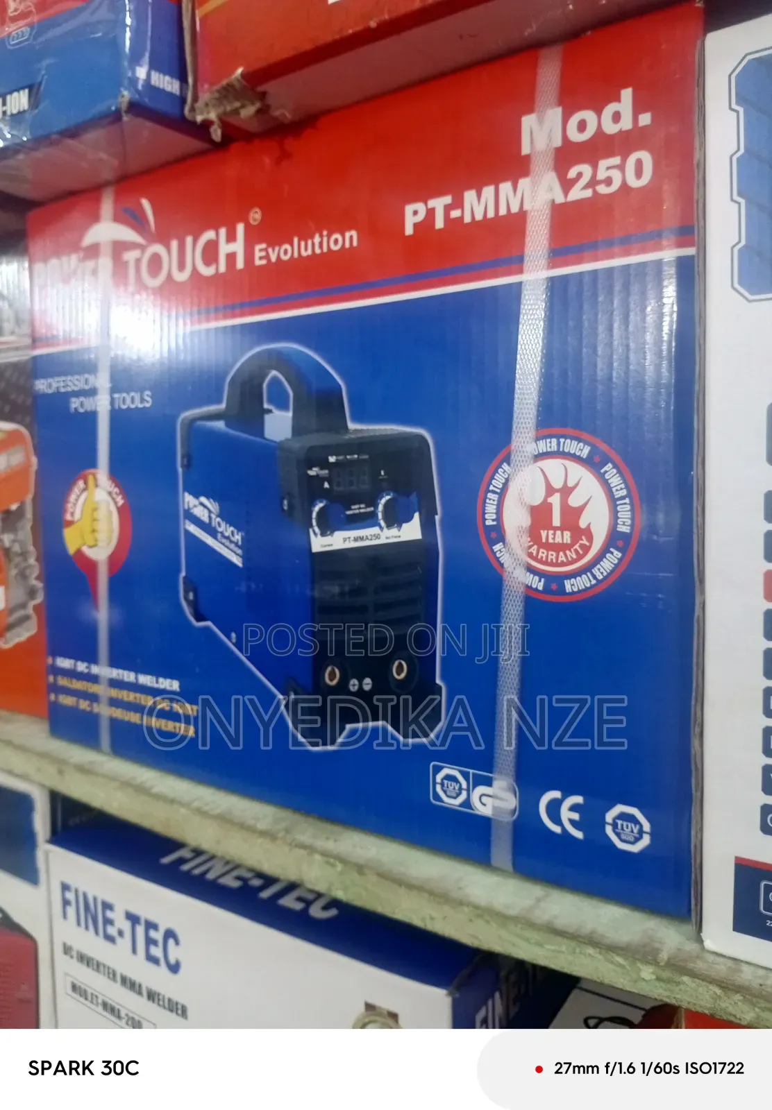Power Touch Inverter Welding Machine Pt-Mma250