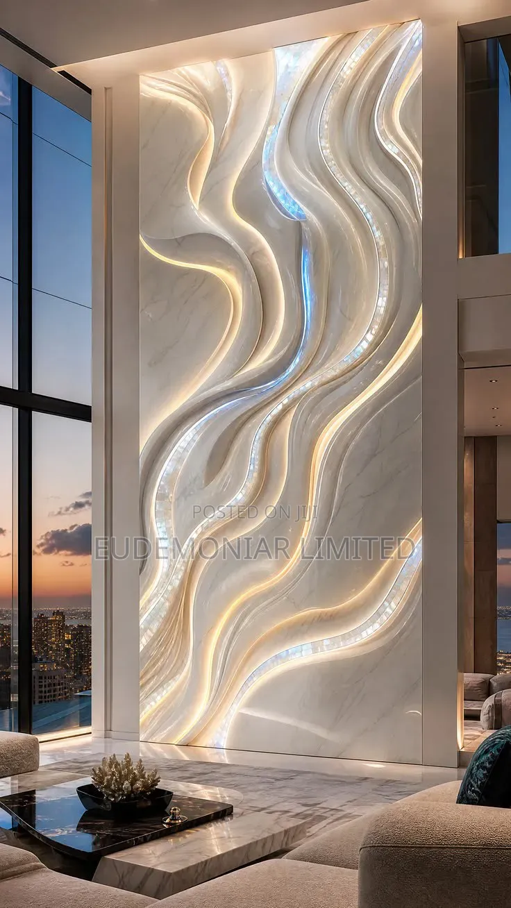 Luxury Client Lounge Wall Installation