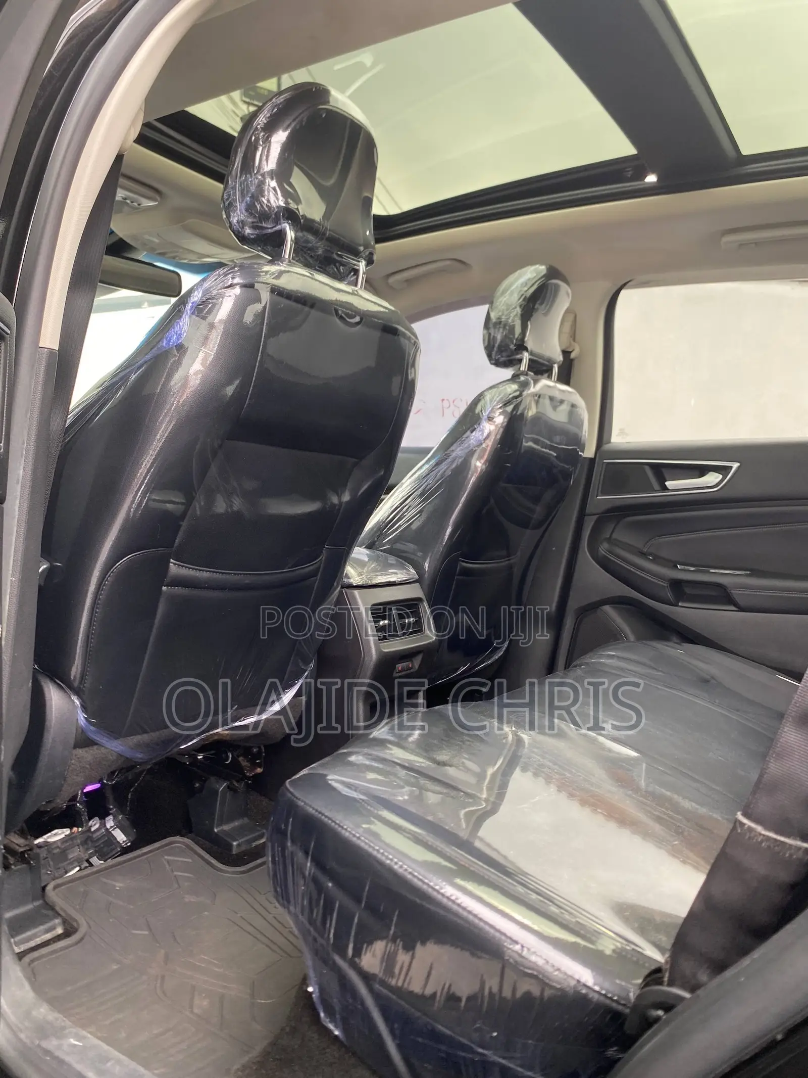 Ford Edge Titanium 4dr SUV AWD (2.0L 4cyl Turbo 6A) 2015 Black