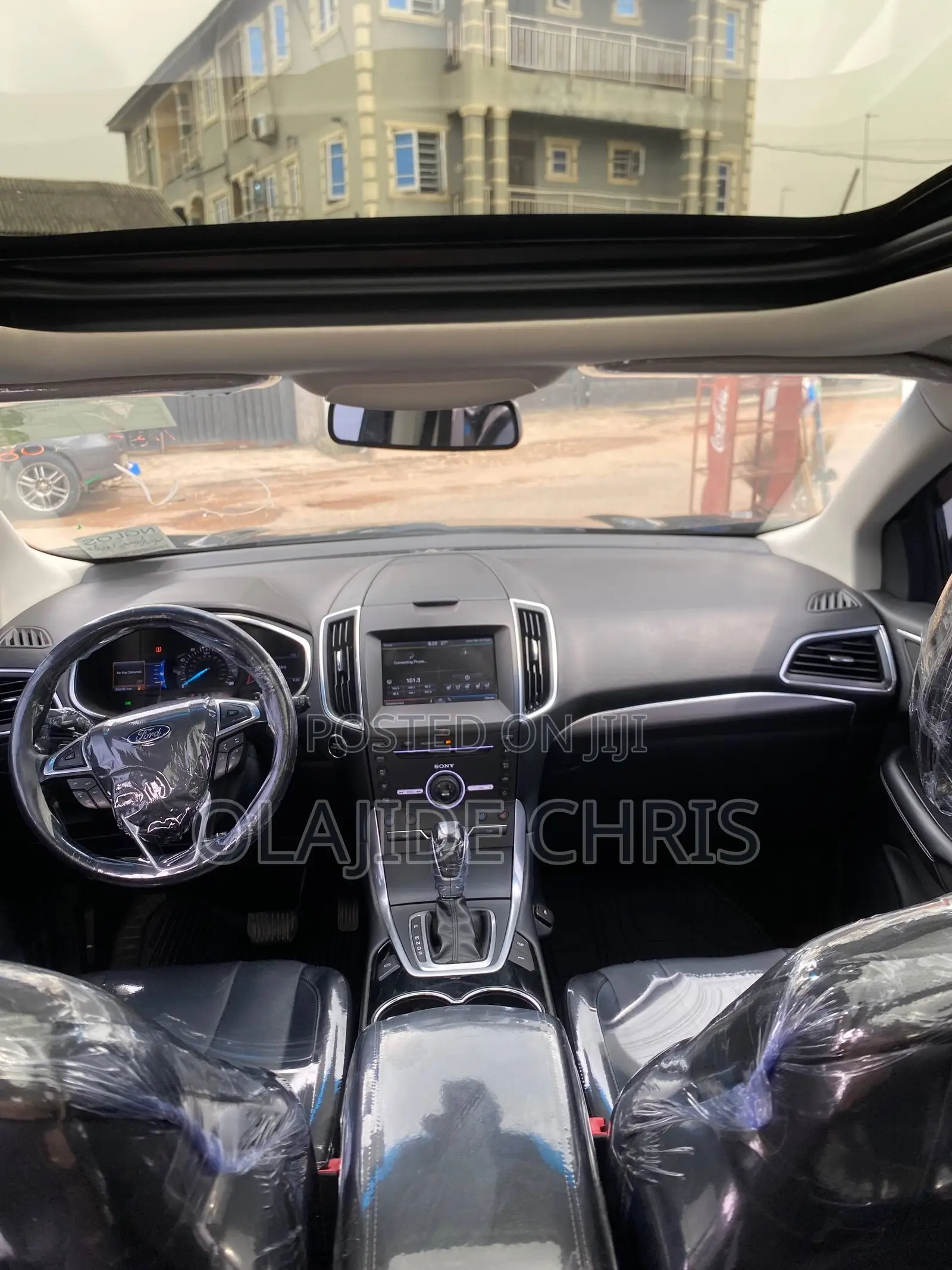 Ford Edge Titanium 4dr SUV AWD (2.0L 4cyl Turbo 6A) 2015 Black