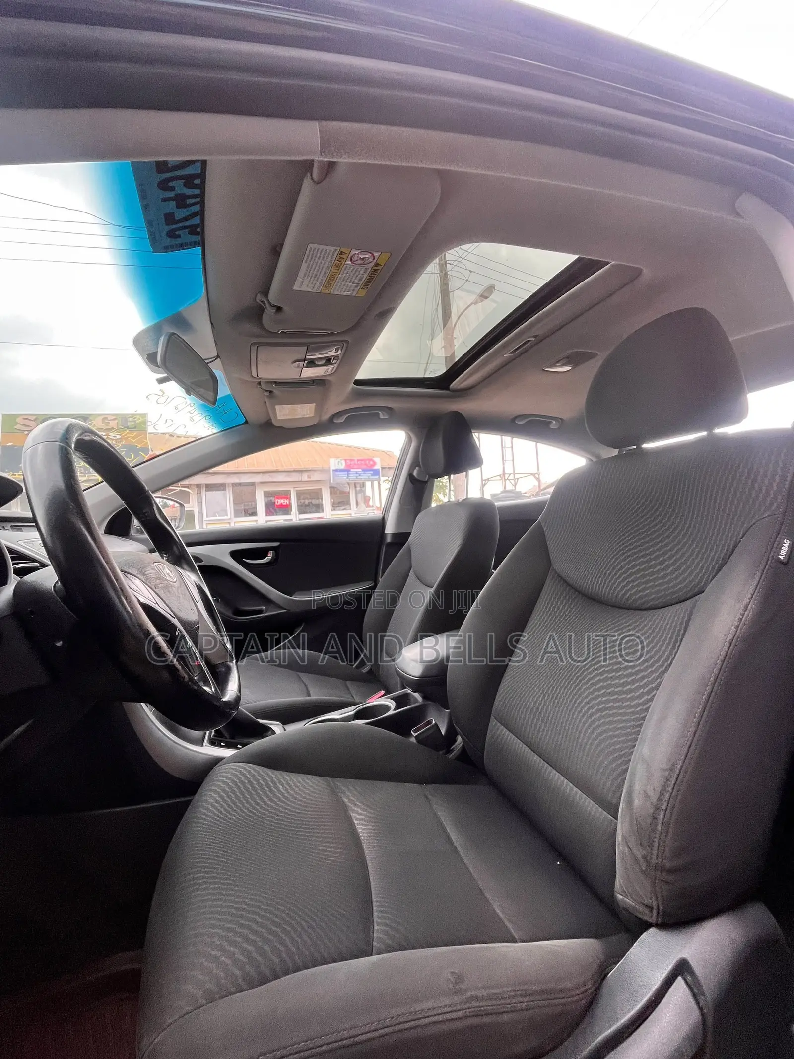 Hyundai Elantra GLS Sedan FWD (1.8L 4cyl 6A) 2013 Black