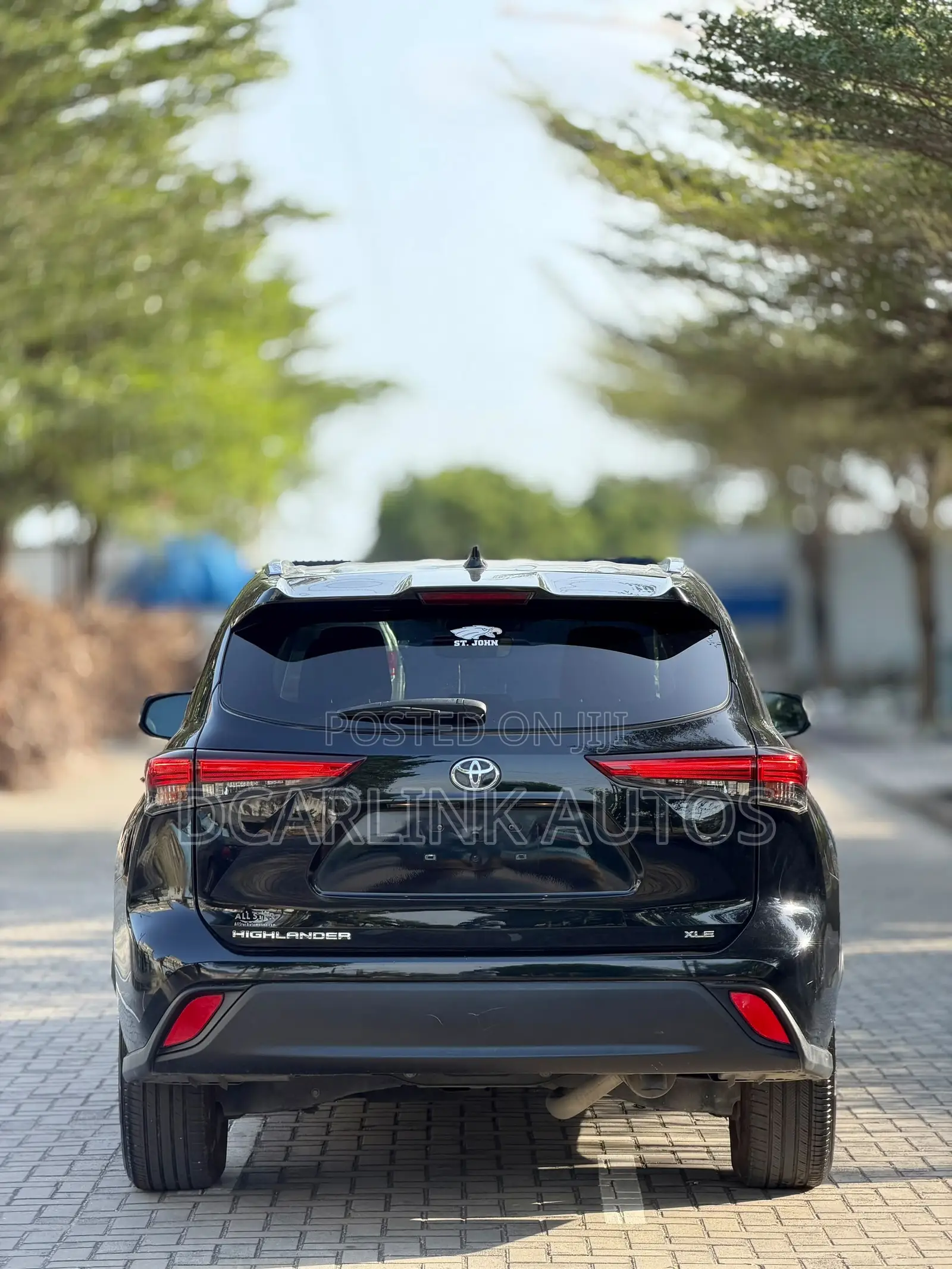 Toyota Highlander XLE AWD 2020 Black