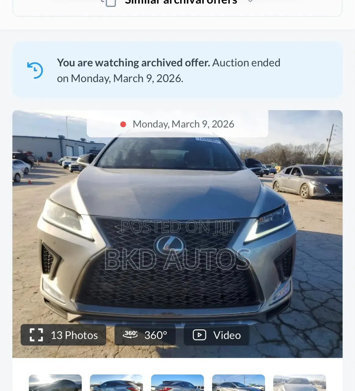 Lexus RX 350 4WD 2021 Gold