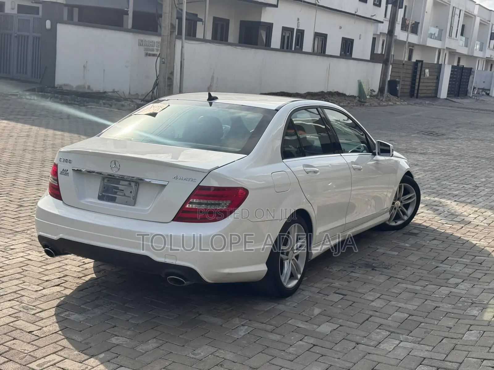 Mercedes-Benz C300 Sport 4Matic Sedan AWD (3.5L 6cyl 7A) 2013 White