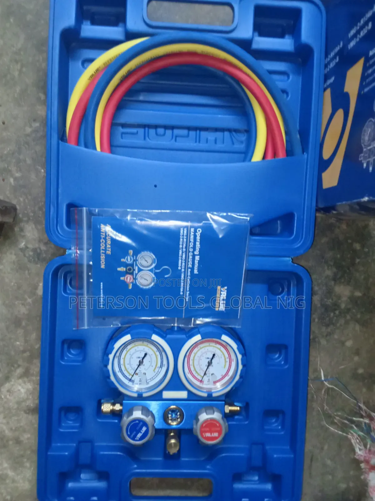 VMG-2 Dual Manifold Gauge Anti-Collision Services Set