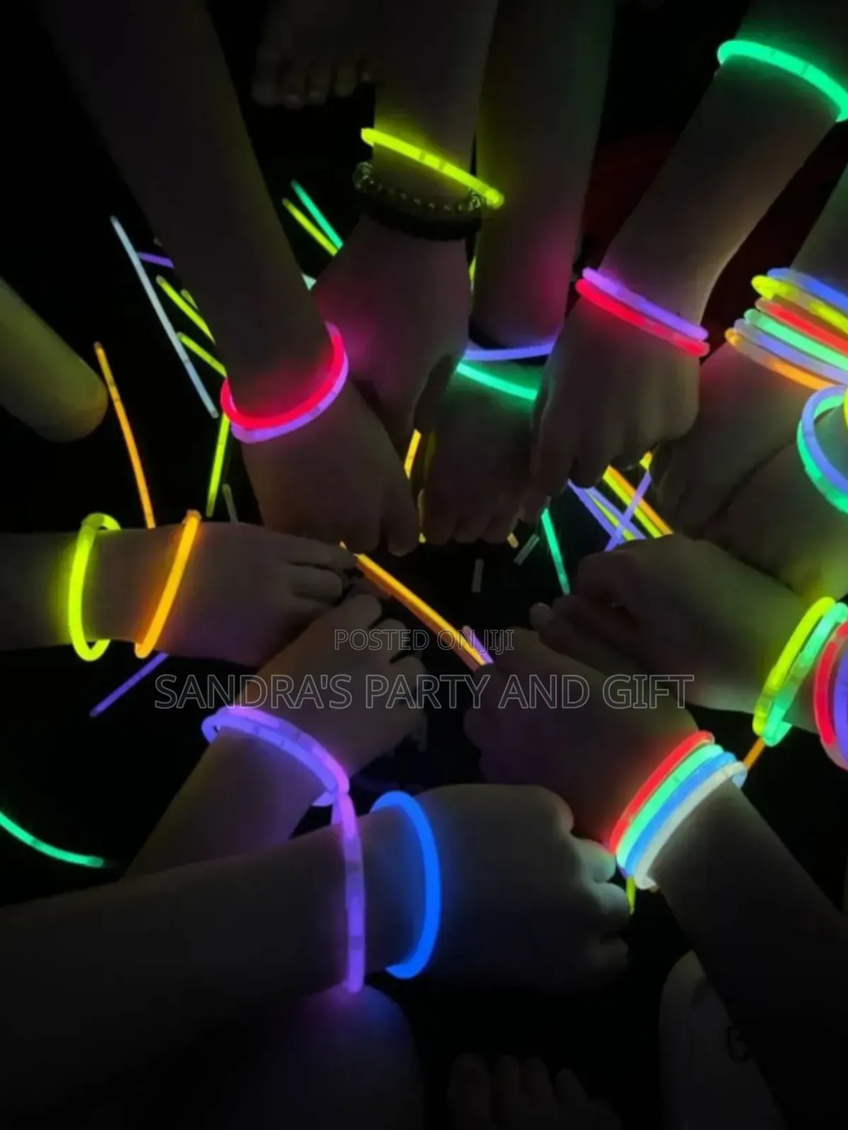 Colourful Glow Sticks and Bracelets
