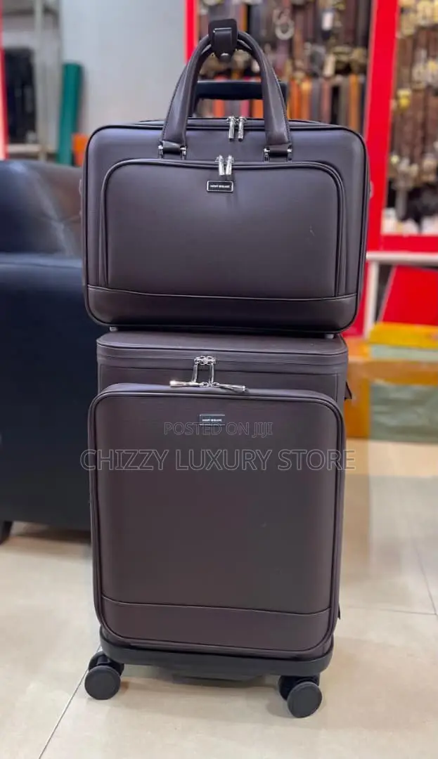 Mont Blanc Quality Luxury Men Travel Luggage